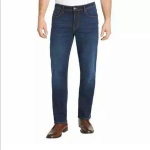 G.H. Bass & Co. Men's Size: 38×30 Straight Fit 5 Pocket Jeans -  Comfort Stretch